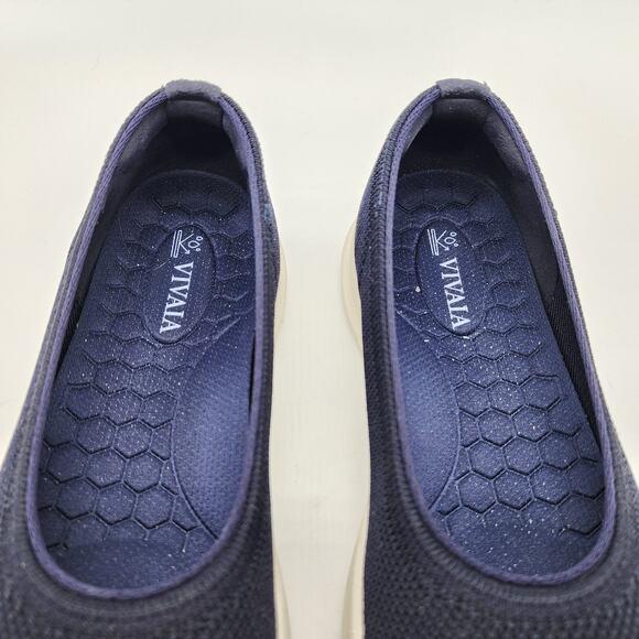 Vivaia Izabel Walker Pro Hybrid Ballet Flats Navy Blue Slip-on EU 36 US 5.5-6 - Picture 4 of 8